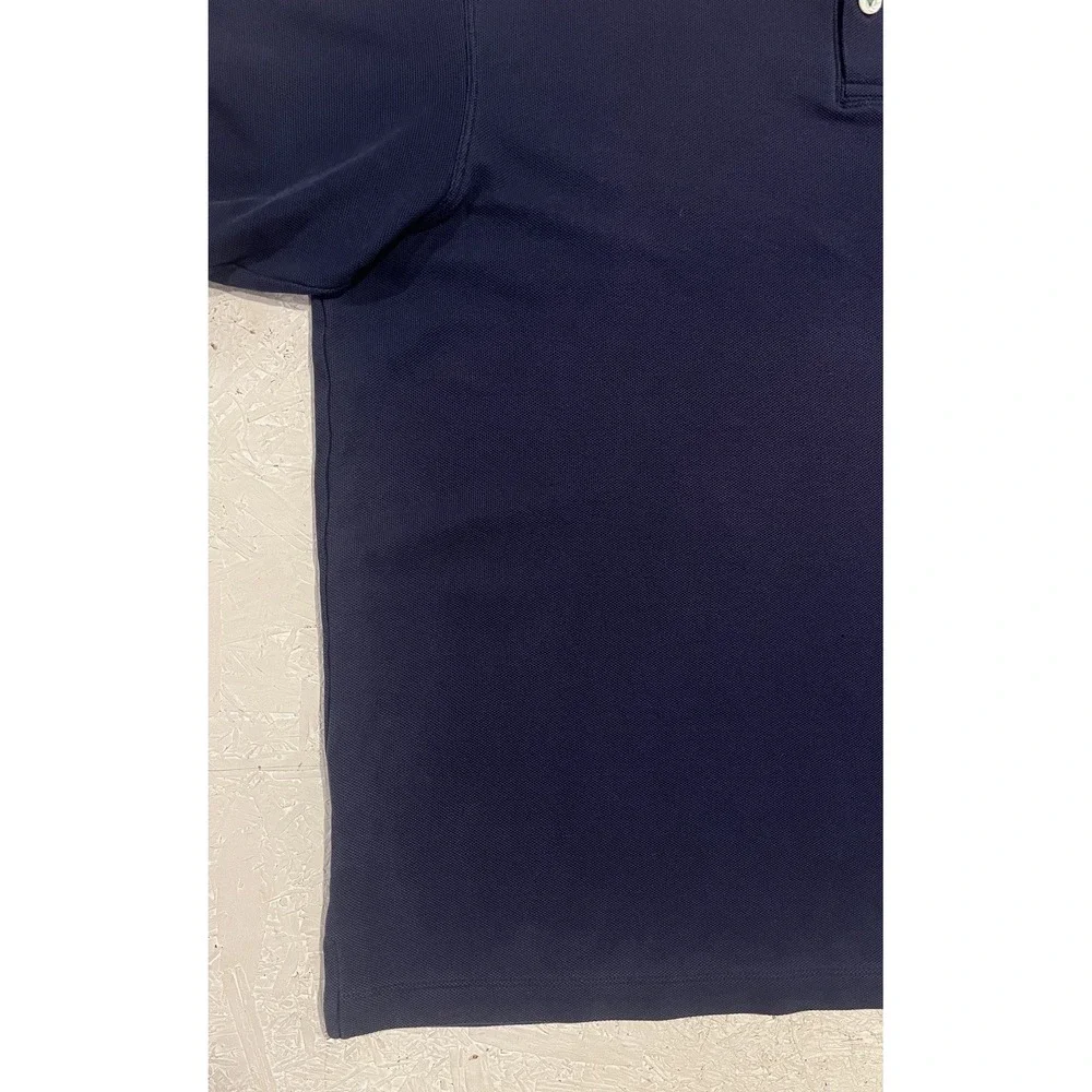 Tommy Bahama Polo Shirt Mens L Blue Supima Cotton‎ Short Sleeve Beach Comfort